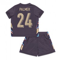 England Cole Palmer #24 Replica Away Minikit Euro 2024 Short Sleeve (+ pants)